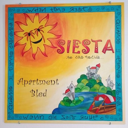 Siesta Apartment Bled Buitenkant foto
