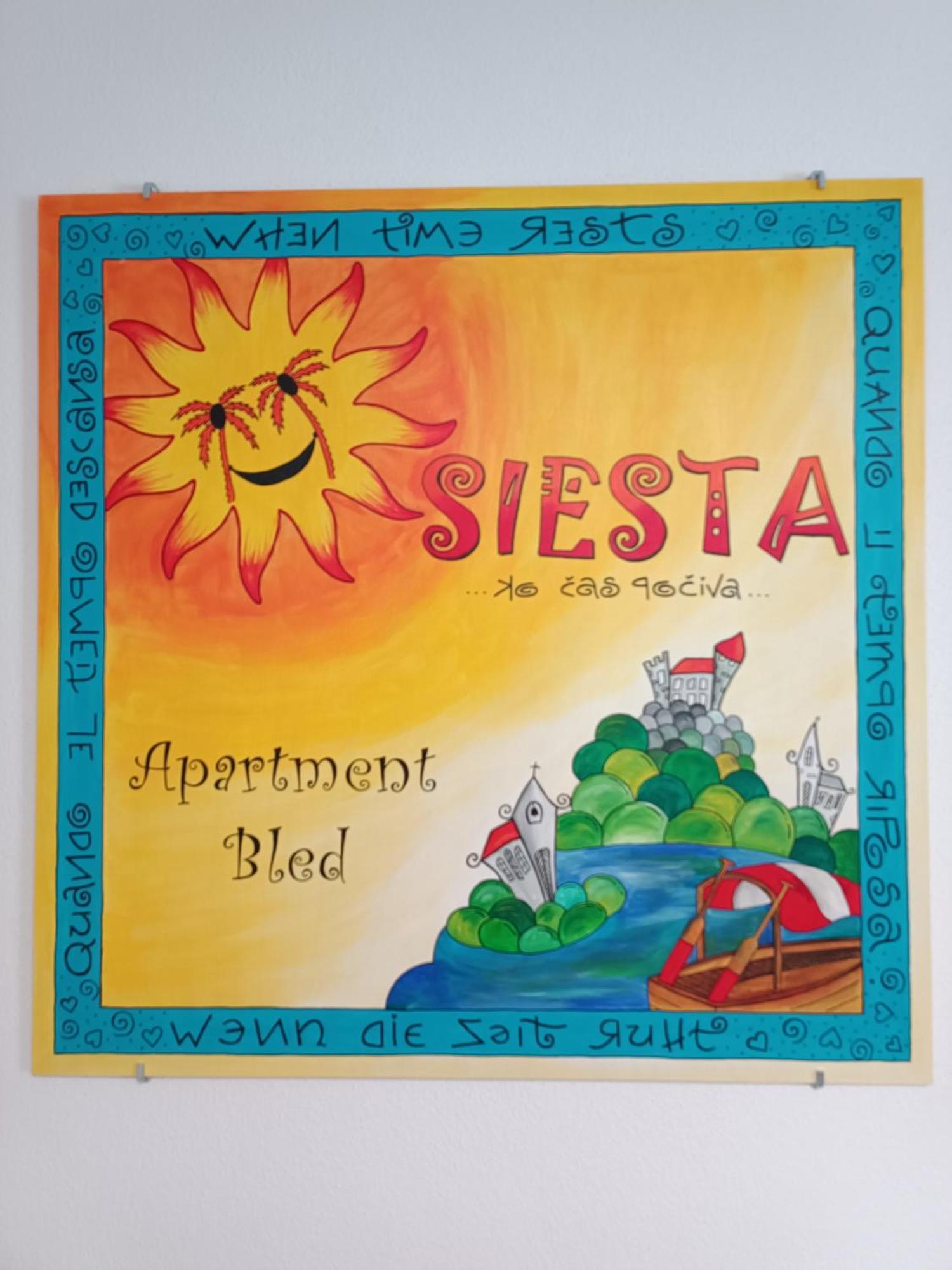 Siesta Apartment Bled Buitenkant foto